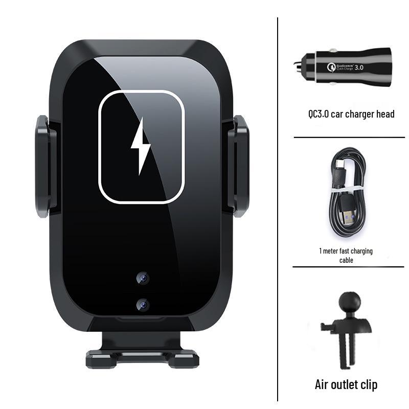 15W Auto-Sensing Wireless Car Charger & Phone Holder