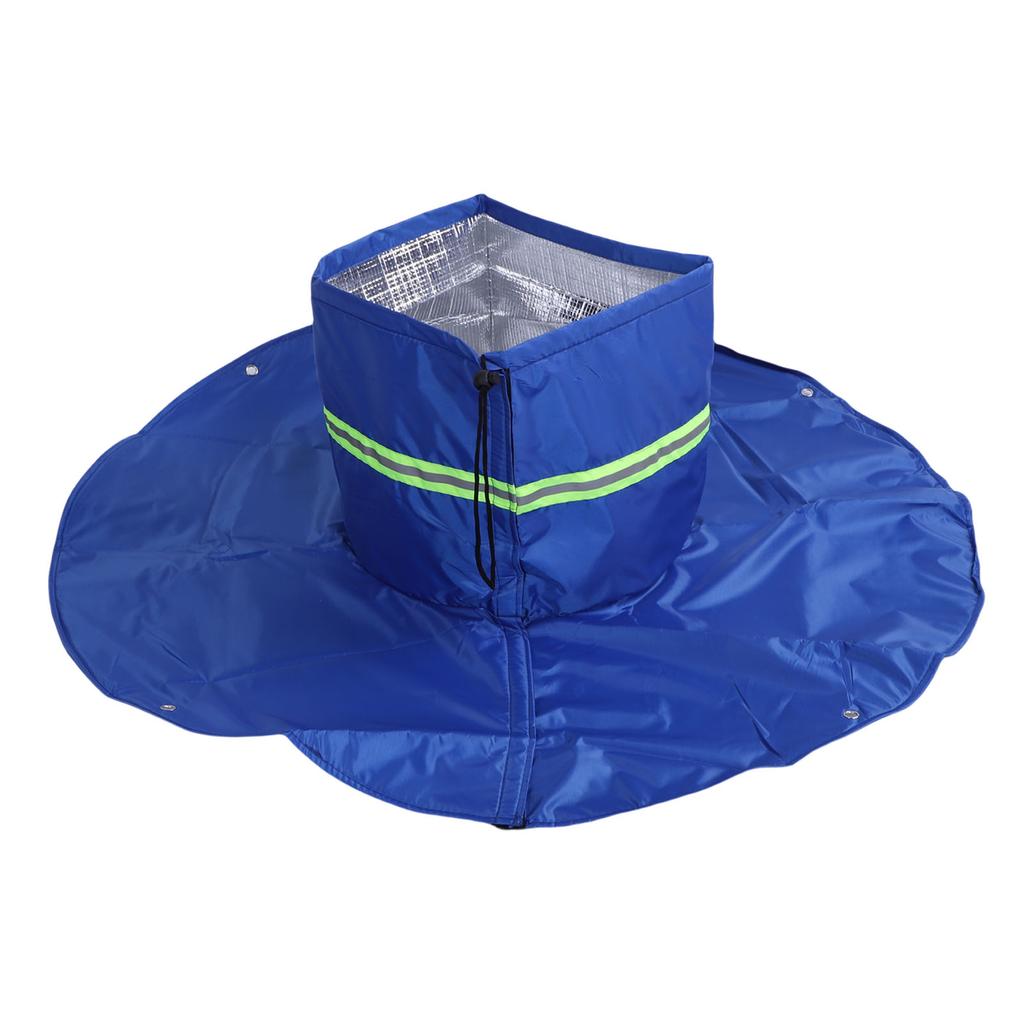 Palm Tree Root Freeze Protector with Ground Nails Reflective Strip Winter Plant Root Cover for Outdoor Cold Weather