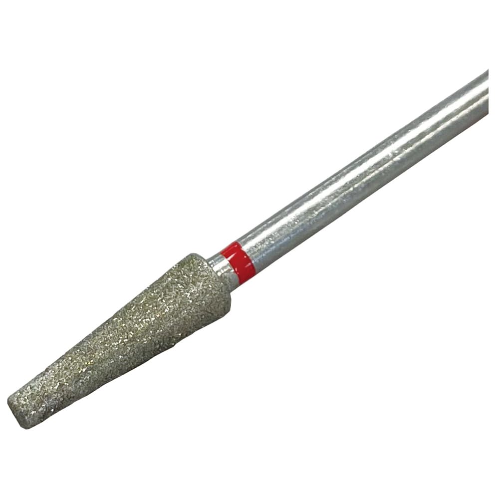 

Фреза Rooro для ногтей Алмазная конусная фреза Диаметр x Идеально подходит для отодвигания кутикулы, Фреза, Средняя, 3,9 мм 2 мм, Кутикула, RO1-31-M