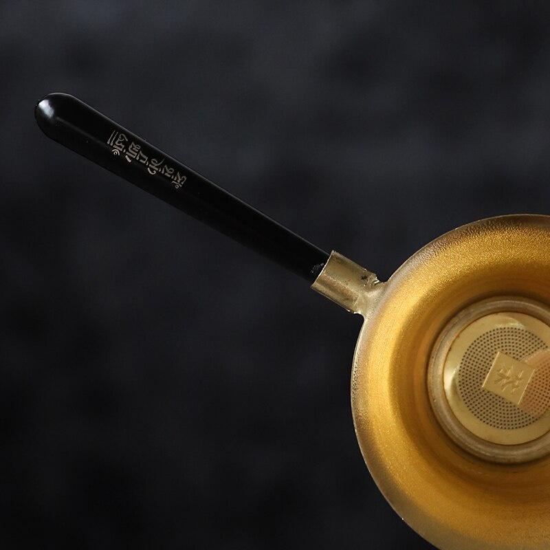 Brass Tea Strainer Creative Tea Filter Tea Leaf Strainer Stand Tea Filter Tea Accessories