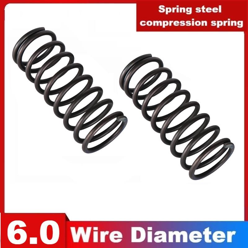 Spring steel Y-shaped compression spring,Black shock-absorbing spring,Wire Diameter 6.0mm,Outer Diameter28-100mm,Length30-300mm 6mm