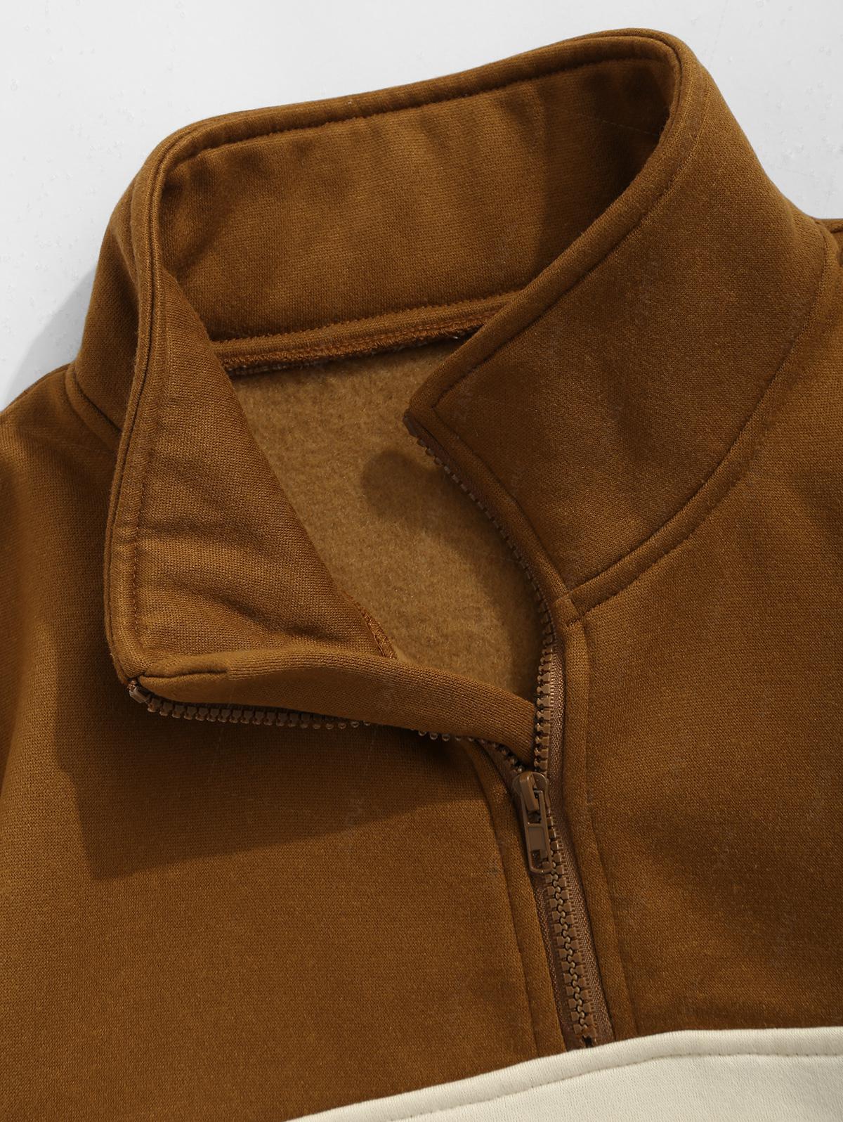 Мужская толстовка ZAFUL с флисовой подкладкой — фото 3