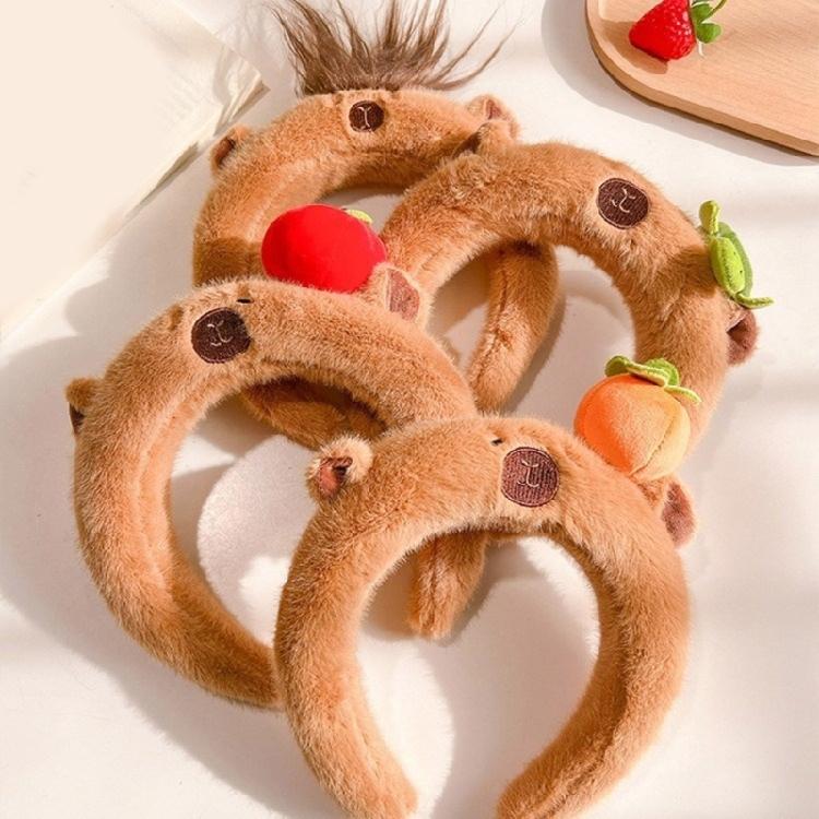 Carnivals Party Headbands Cartoon Capybaras Shape Hair Hoop for Adult Teens