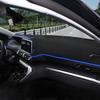 Auto Armaturenbrett Abdeckmatte Vermeiden Sie Lichtpolster Anti-UV Teppiche für Peugeot 3008 5008 GT Hybrid 2016 2017 2018 2019 2020 2021 2022 2023