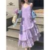 Weißes, elegantes, temperamentvolles Urlaubs-Strandkleid, gestuftes, ärmelloses Sommer-Midikleid mit Rüschen, Vintage-Plissee-Partykleid