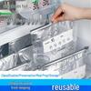 Sealable Japanese Titanium Foil Fresh-Keeping Bags: Odor-Proof, Food-Grade for Refrigerator/Freezer