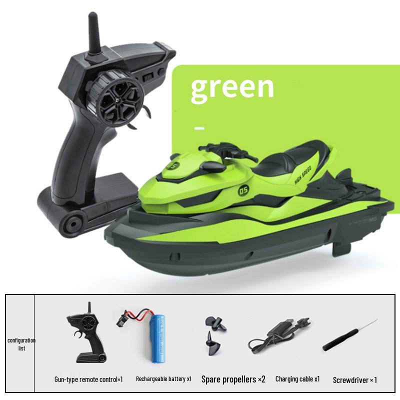 

Высокоскоростной катер на дистанционном управлении - Водонепроницаемая электрическая игрушка для детей 1 Battery