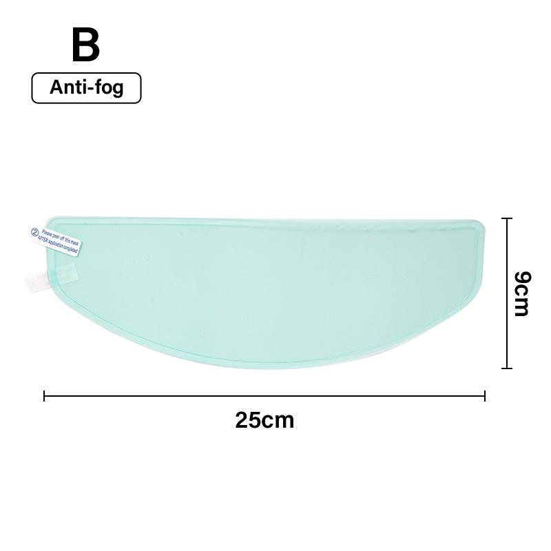 

Шлем Прозрачная Пленка-патч против запотевания Универсальная Пленка для линз для шлема Устойчивая к запотеванию