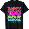 Days of School Teachers Happy 100th Day Design Unisex T-Shirt