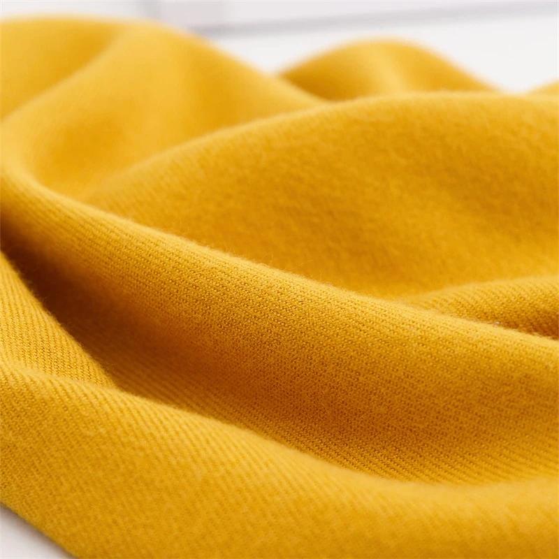 2025 Winter Shawl For Women Long Warm Cashmere Scarves Hijab Solid Lady Wrap Female Pashmina Bandana Head Scarfs Echarpe