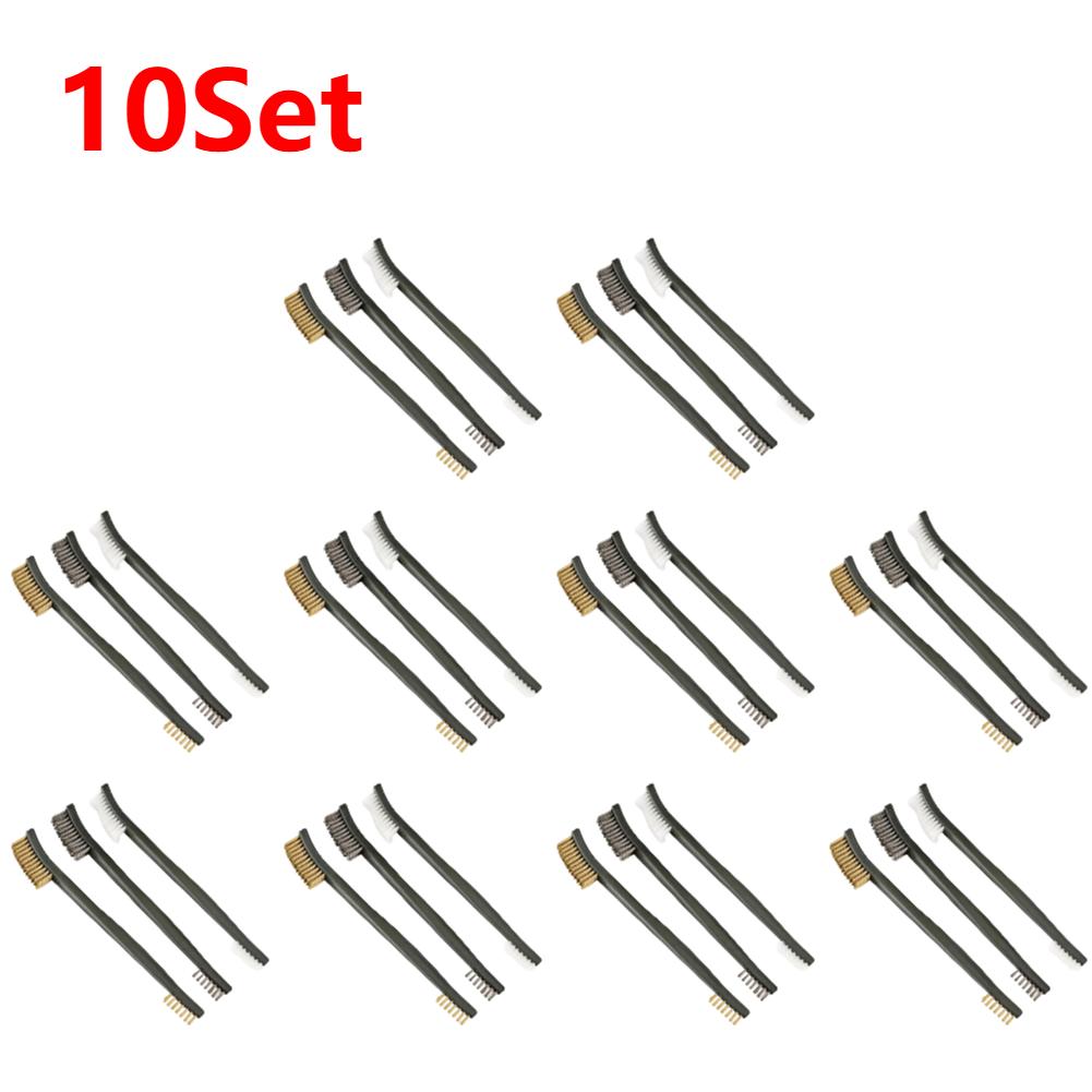 3-30pcs Double-end Steel Wire Brush