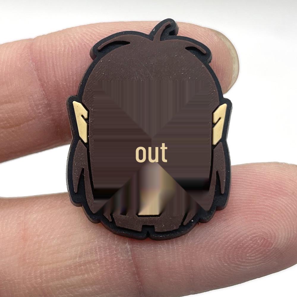 Attack on Titan Rubber Shoe Charms - Decorative Buckles for Garden and Hole Shoes
