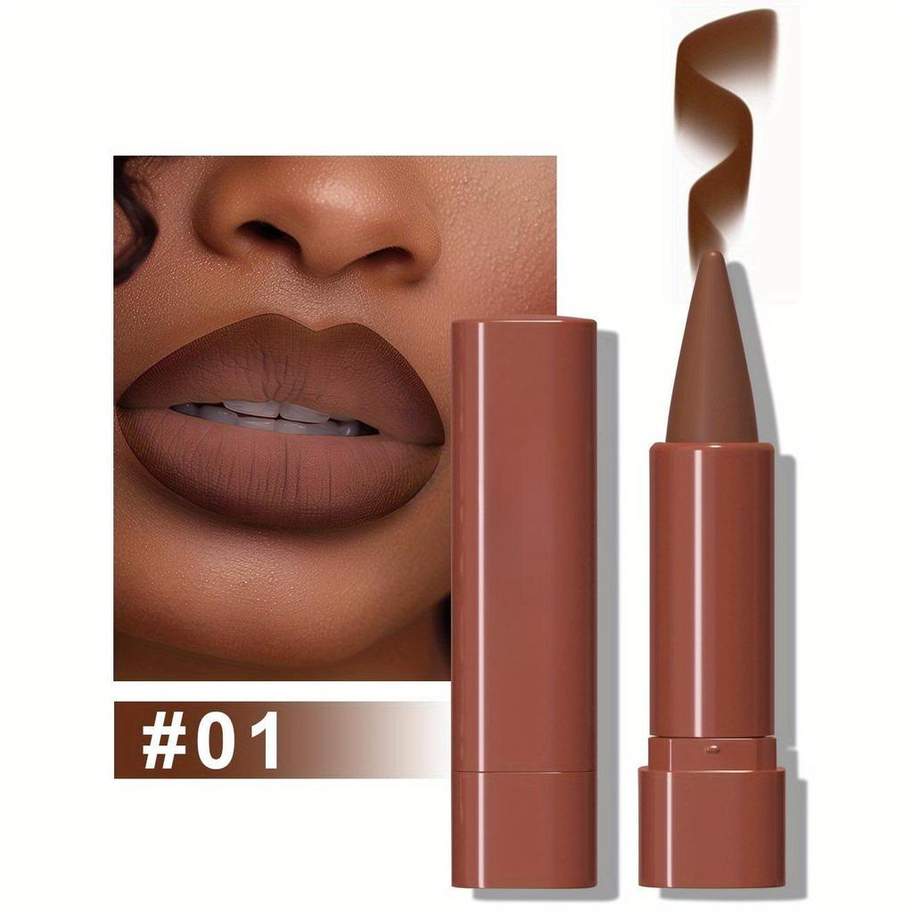 Lip Liner Pencil, 9 Colors Matte Finish, Long-lasting, Waterproof, and Smudge-proof Lip Crayon, Smooth Velvet Texture for Precise Application