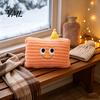 Portable Heating Pillow Cartoon Plush Hand Pillow, Winter Non-Electrical Warming Muff, Soft Office Desk Nap Throw Cushion for Cold Weather,