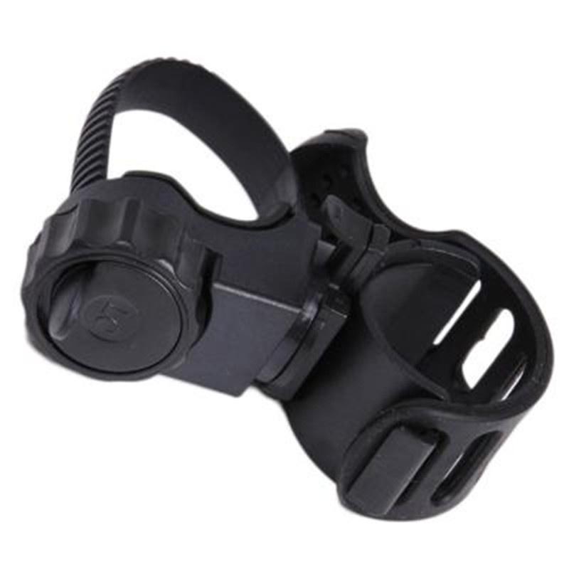 Justerbar Utendørs Sykkel Sykkel Lommelykt Lommelykt Holder Head Clip