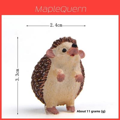 Hedgehog Resin Figurine Miniature Garden Decor For Birthday Gift And Home Office
