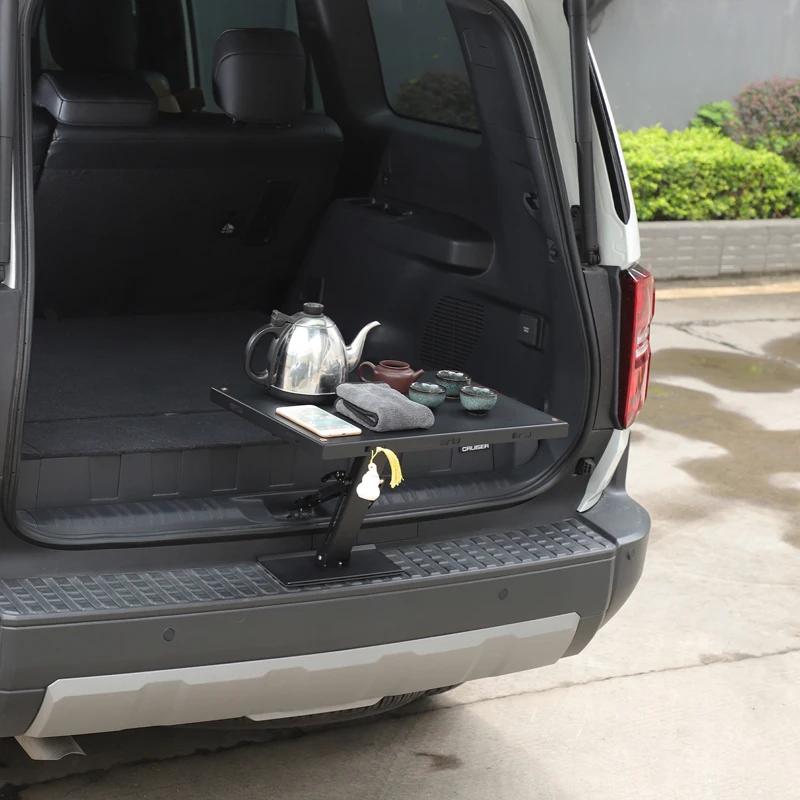 For Toyota Land Cruiser 250 Prado LC250 2026 2026 Aluminium Alloy Car Trunk Tray Table Outdoor Camping Portable Folding Tables