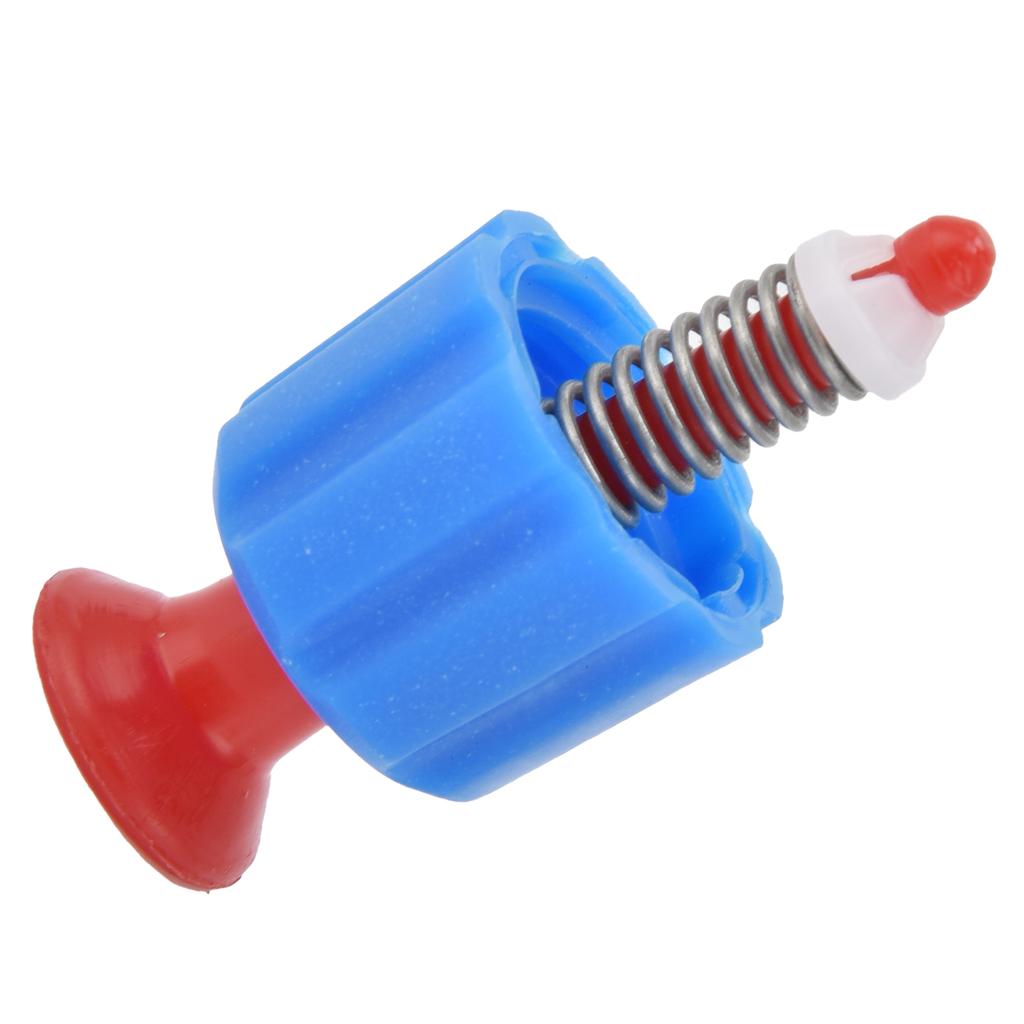 Überdruckventil PP, automatisches Sicherheitsventil, Zubehör für 3L/5L/8L Rückenspritze(rot blau )