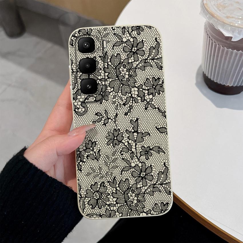 For Infinix Hot 60 50 Pro Plus 40Pro 30 Play 70 60i 50i 40i 30i Phone Case Sweet Bunny Cake New Upgrade Soft Smooth Silicone Lightweight Durable Shell