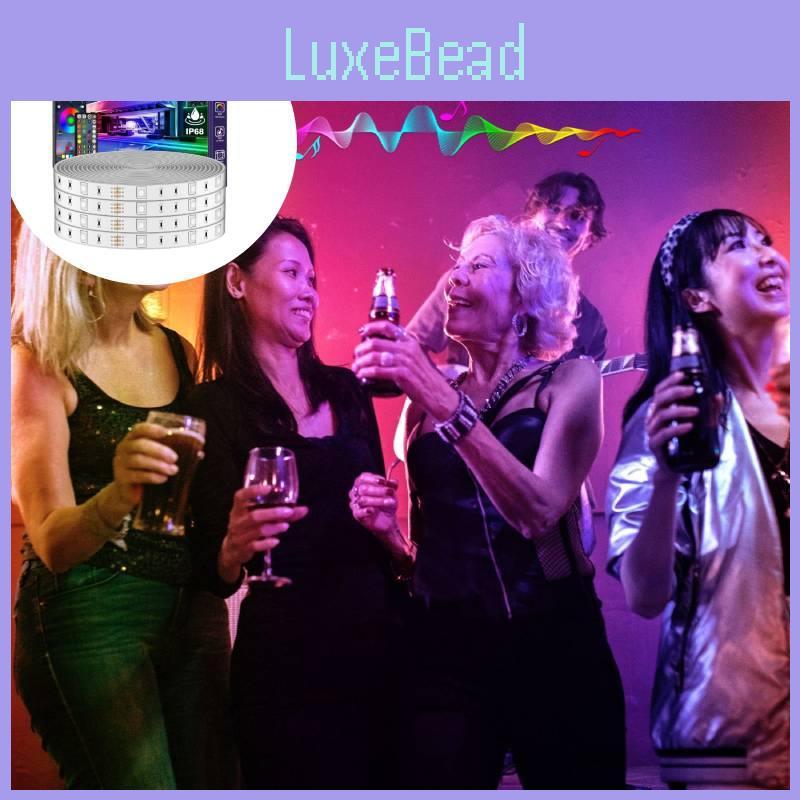 Waterproof Led Light Strip With Remote For Outdoor Home Decoration