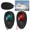 1 Pair ABS Shell Marine Navigation Lights 12 V LED Boat Bow Light  Fishing Boat