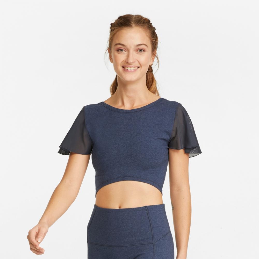 

Укороченный топ Puma Xhale Parisian Night Heather