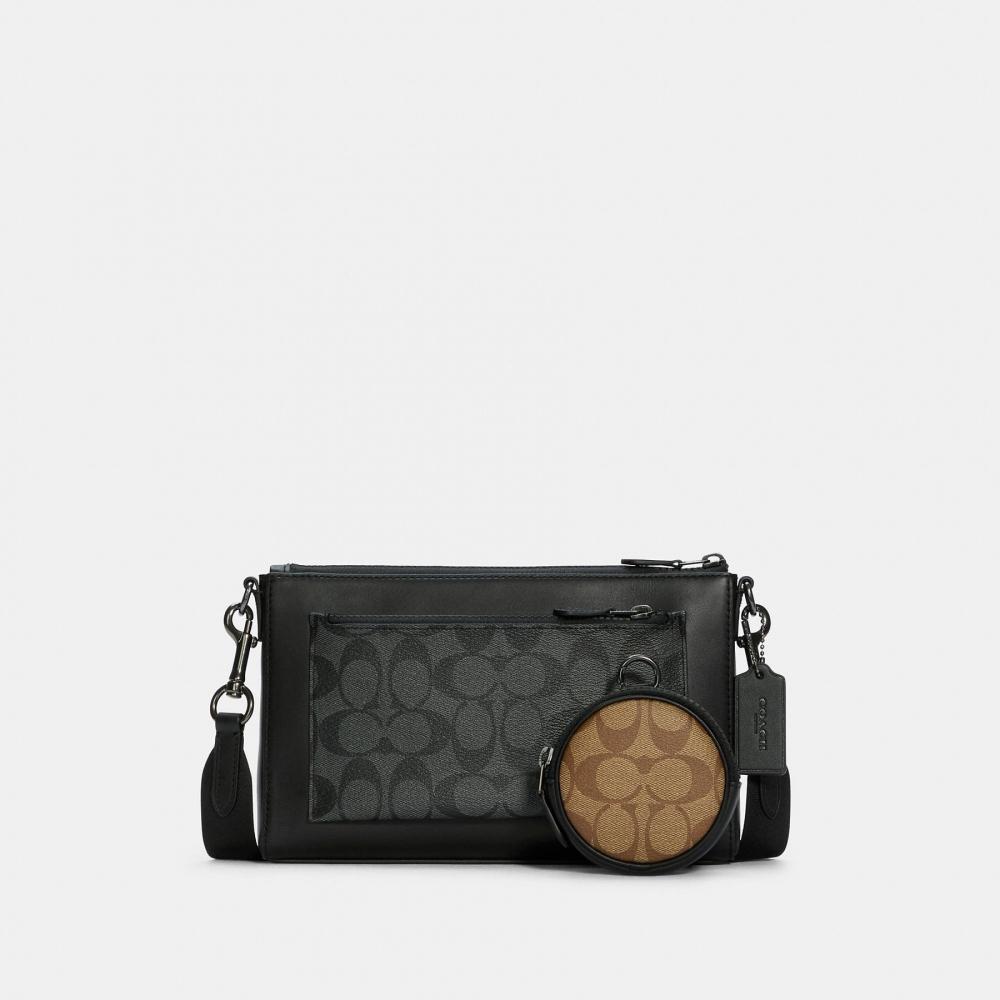 

Кроссбоди Coach Holden из канвы Signature