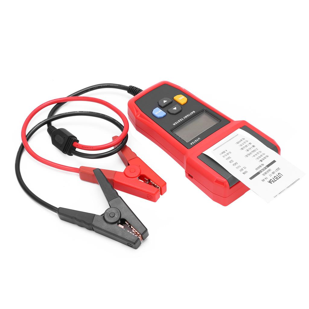UT675A Car Battery Tester Digital Battery Indicator with Print Function and Ripple Test for Car s Battery Testing