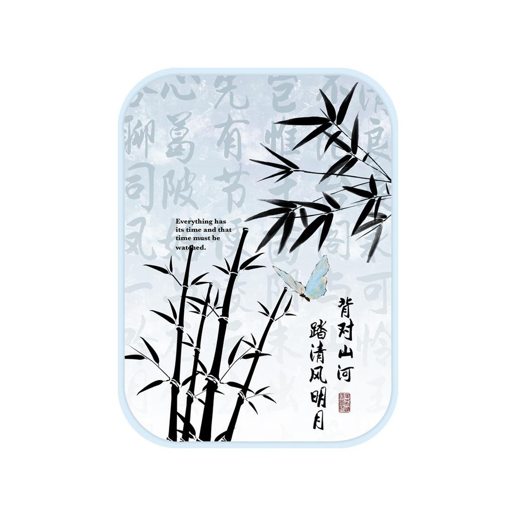 Cosmetic Contact Lens Box Chinese Style  Chinese Style Butterfly National Style Bamboo Rhyme Contact Lens Companion Box Care Box Storage Box Two Pairs