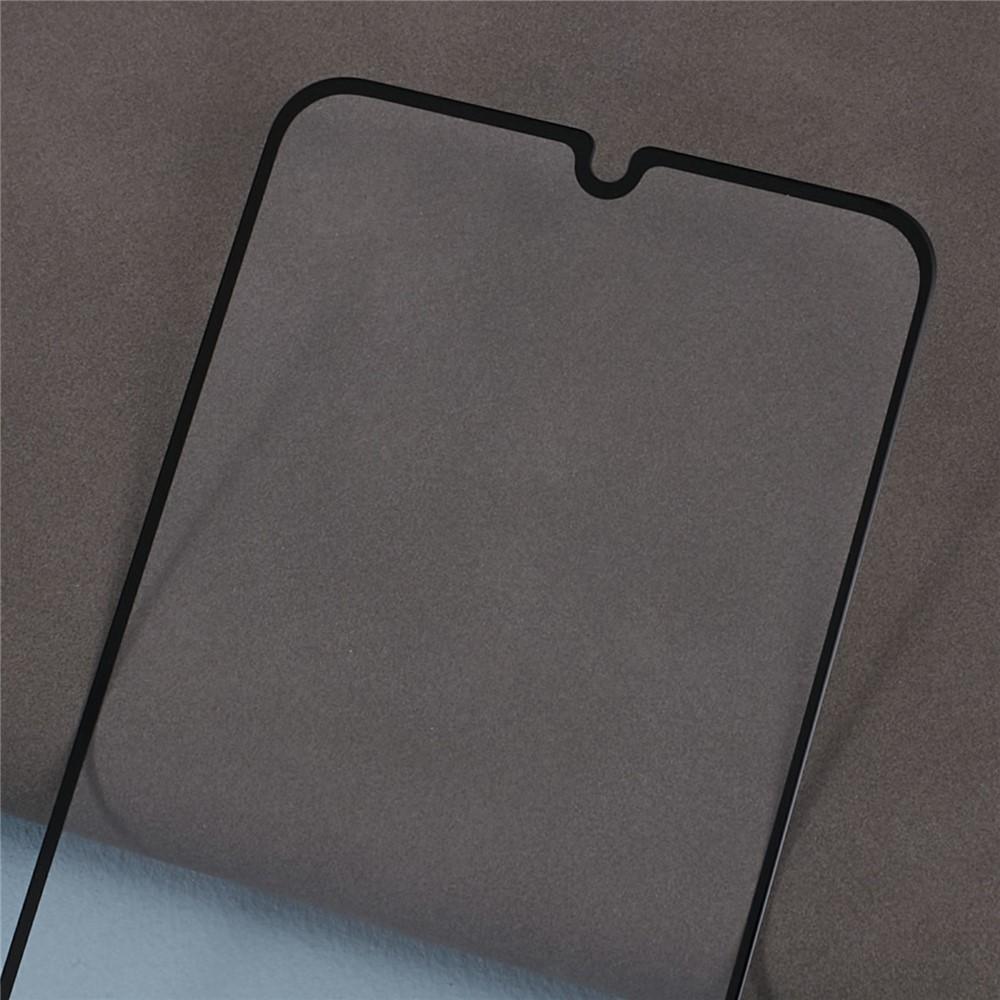 For Samsung Galaxy A24 4G (162.1 x 77.6 x 8.3mm) Tempered Glass Film Silk Printing Full Glue Secondary Hardening Full Screen Protector