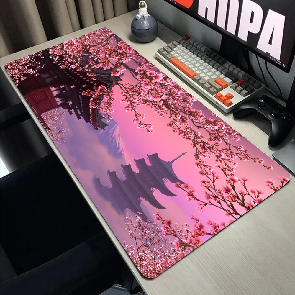Mount Fuji Mouse Pad Large Computer Office Game Table Mats XXL Rubber Antislip Gaming Keyboard Mousepads Long Desk Pads X