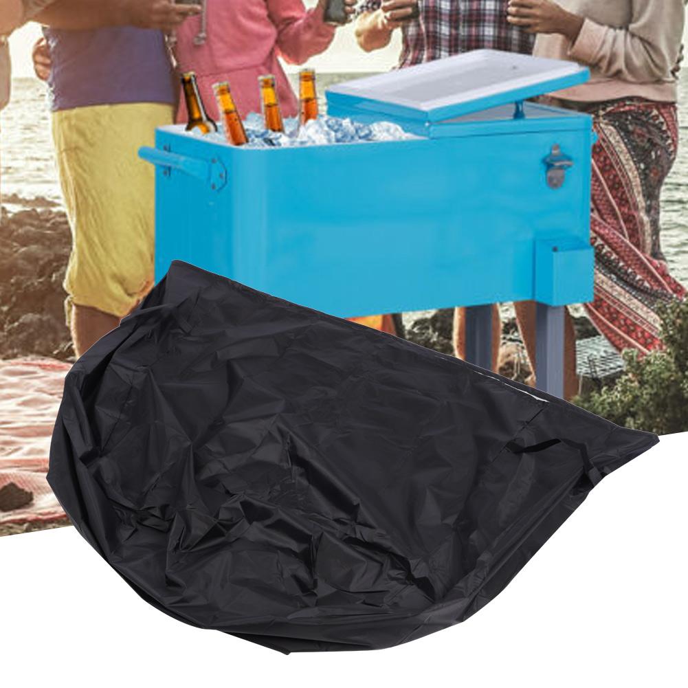 86x48x79cm Party Cooler Cart Cover Outdoor Cold Drink Cart Protective Cover Part Accessories