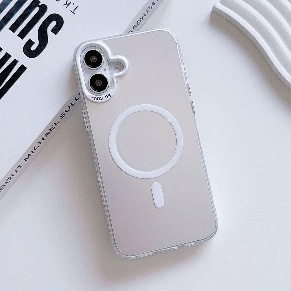 

Матовый цветной серебристый магнитный чехол для телефона iPhone 11 12 13 14 15 16 Samsung S20FE S21 S22 S23 S24 S25 TPU мягкий силиконовый противоударный жесткий чехол Samsung S24 5G серебряный