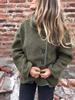 2026 Autumn/Winter Fuzzy Lapel Coat: Warm, Loose, Buttoned Fleece