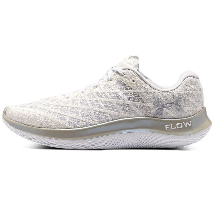 Under Armour Ua Flow Velociti Wind Professionnel Tissu Confortable Coupe Basse Chaussures de Course Décontractées Femme sneaker Blanc 3025222-101
