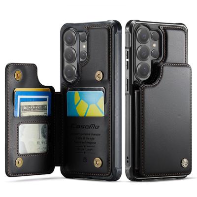 CaseMe-C22 For Samsung Galaxy S26 S26+ S26 Ultra Luxury Wallet Case with Card Holder, PU Faux Leather Cover