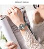 Curren 9079 Dames Casual Leren Band Horloge - Kleine Zeemeermin Editie