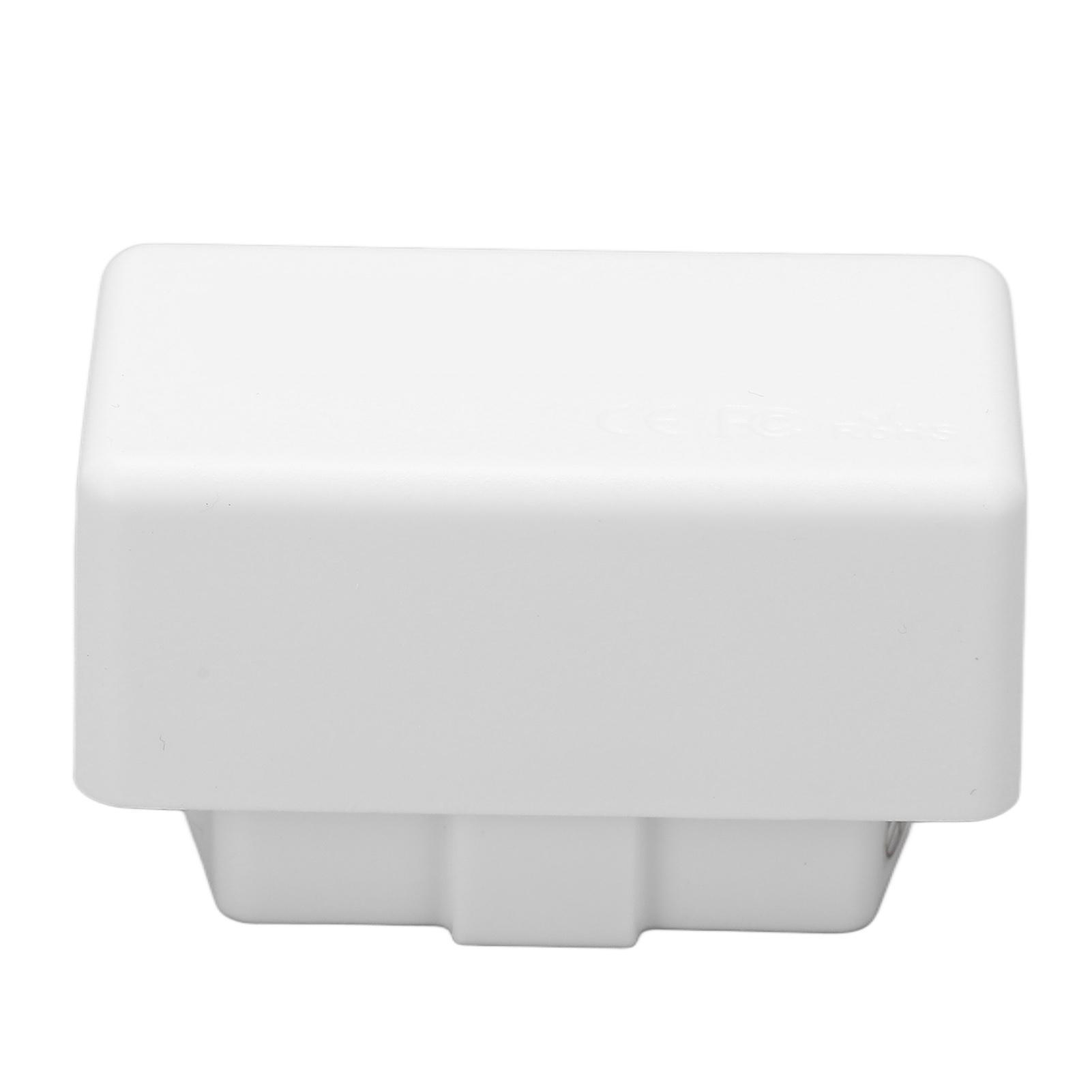 

Blutooth 4.0 OBD2 Scanner Engine Fault Code Reader OBD Car Diagnostic Tool White for Automotive