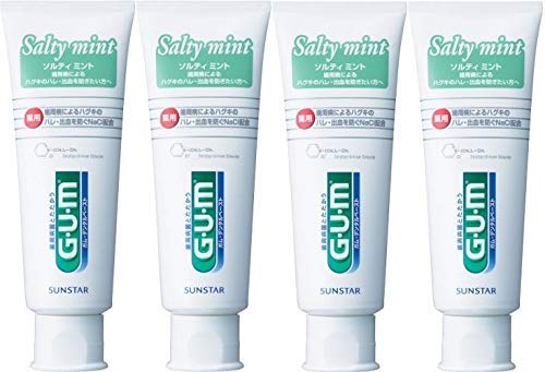 

Зубная паста GUM Salty Mint Standing 150 г x 4 шт. [Оптовая закупка] (квазилекарство)