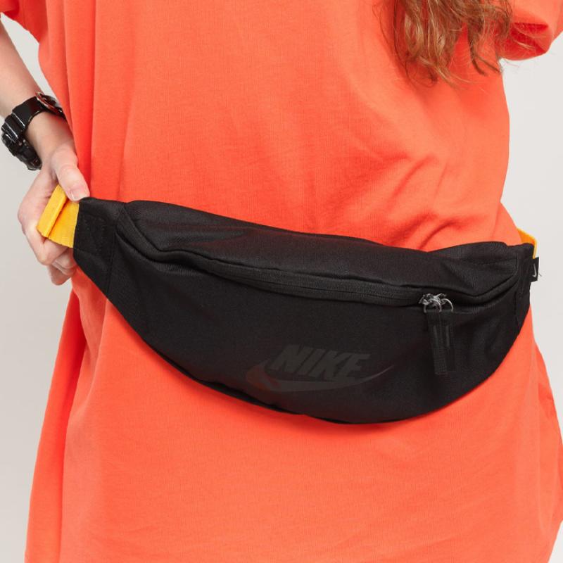 Nike SportswearHeritage Polyester Fanny Pack Regular Unisex Yellow Belt Casual BA5750-013