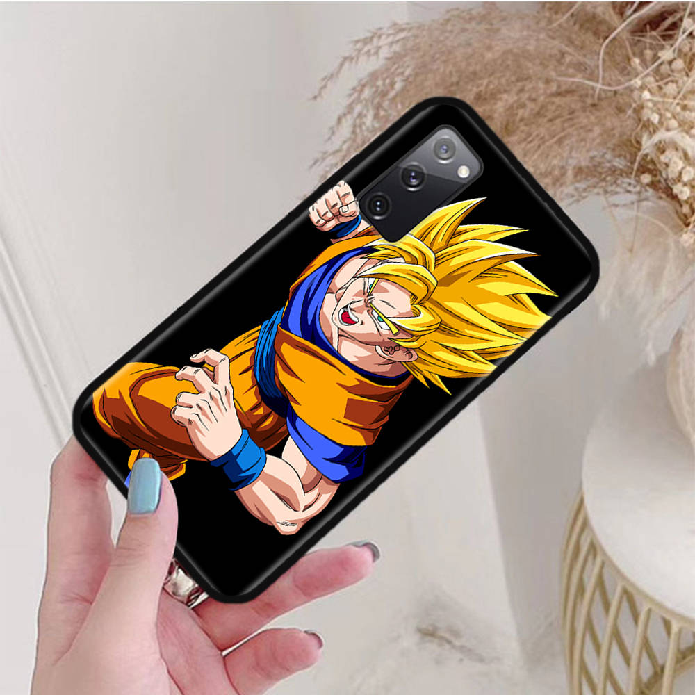 Black Case for Xiaomi Poco X6 X4 M5 M6 F5 F6 C65 C55 C50 C51 C40 Pro Redmi 14C A3X 13C 12C 11T 10A 9C Note 7 6 8A Plus W-84 Dragon Z Ball