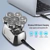 7D Floating Electric Shaver – Multifunctional, Water-Washable Razor for Bald Heads