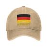 Deutschland Flag of German Casual Baseball Cap For Women Men Summer  Hunting Camping Trucker Hat Fashion Breathable Snapback Cap