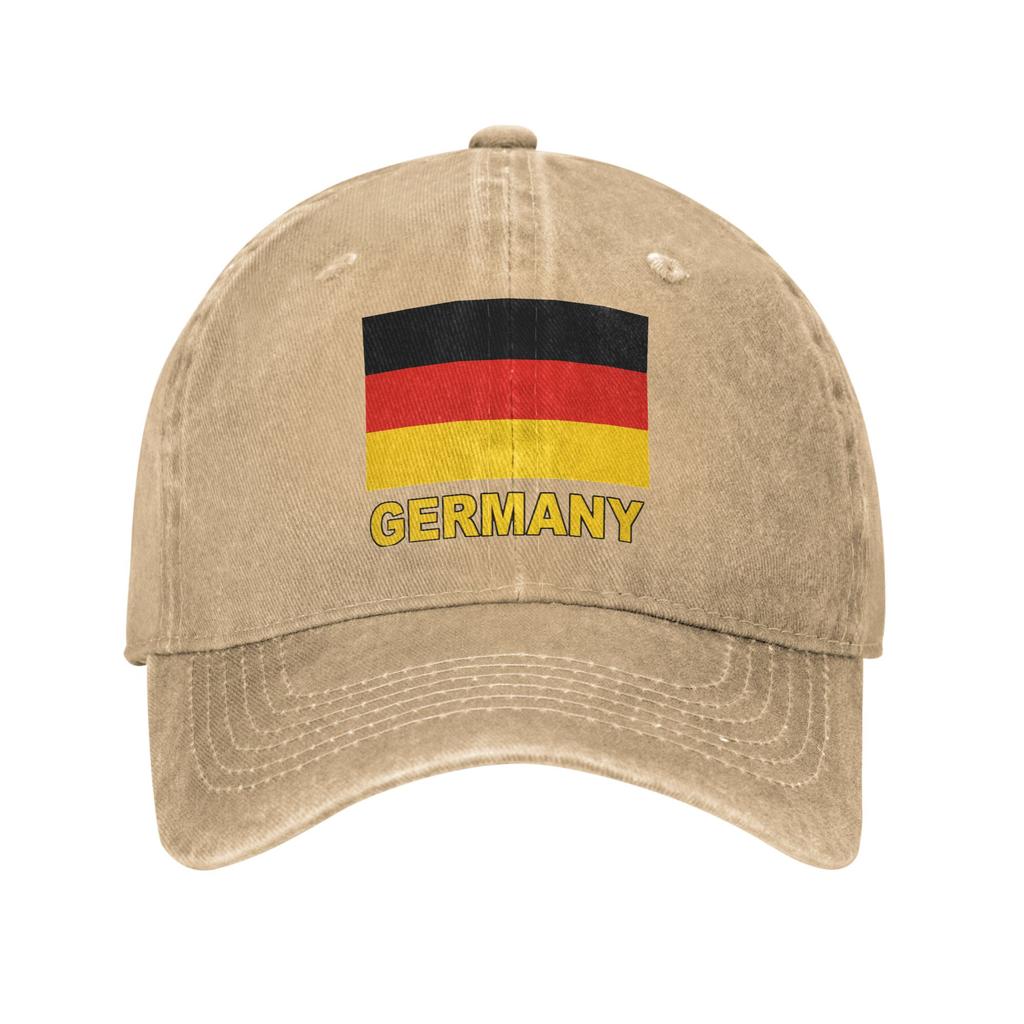 Deutschland Flag of German Casual Baseball Cap For Women Men Summer Hunting Camping Trucker Hat Fashion Breathable Snapback Cap