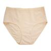 Women's Panties Low-rise Panties with Black Fungus Edges Cute and Simple Cotton Breathable Triangle Underwear Panties