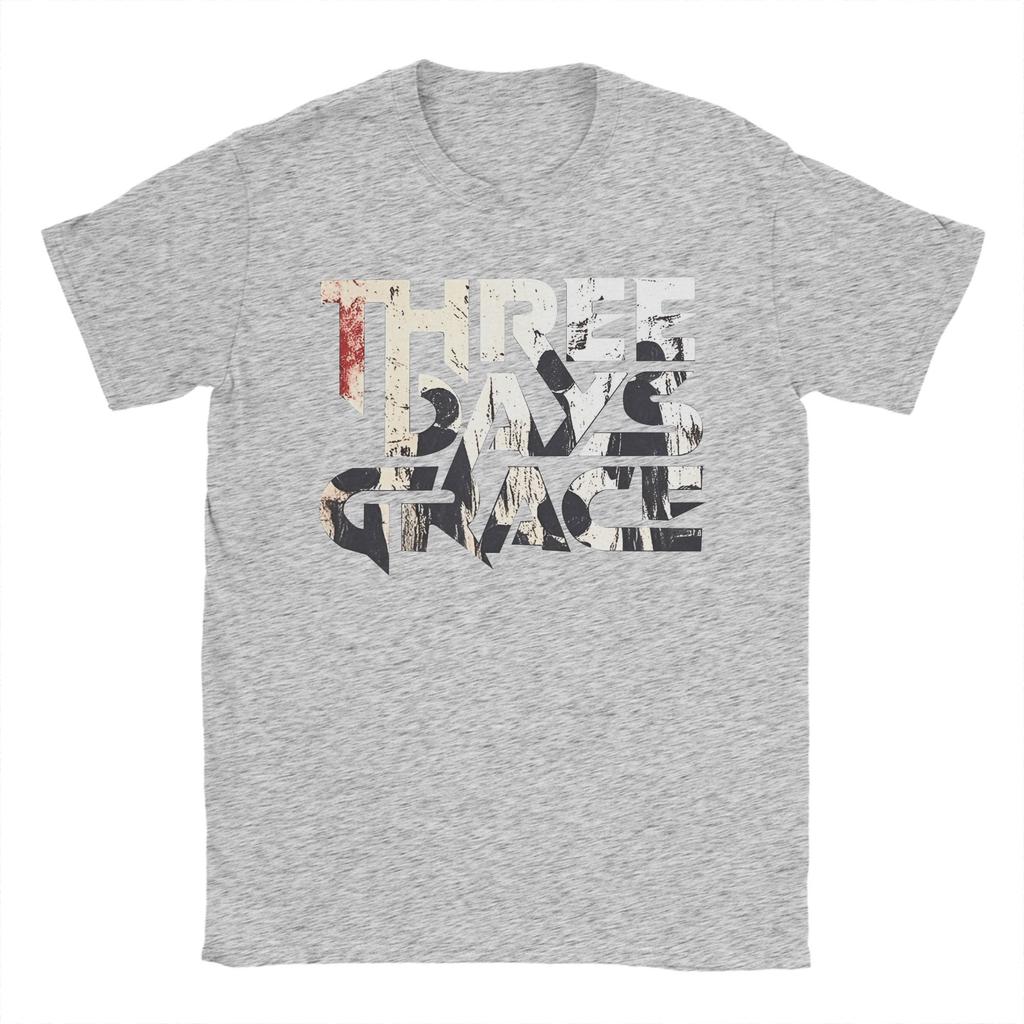 Alternative Metal THREE DAYS GRACE New Album Poster Graphic Print Tees Unisex Unisex Fashion Summer Cotton Oversized Casual Tshirts