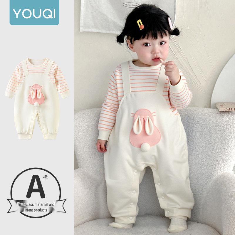 Youqi 2026 Autumn Collection: Infant Bodysuit & Jumpsuit for Outdoor Wear