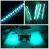 4x12LED Car Interior Footwell Decor Atmosphere Neon Light RGB W/ Remote Control