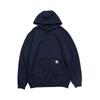 Carhartt Midweight Hooded Size S Sweatshirt, K121, Navy, [Used]