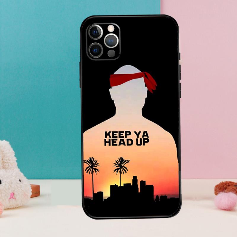 2Pac TuPac Shakur Phone Case For iPhone 14 15 16 Pro Max 11 12 13 Pro X XR XS Max Plus Soft Cover
